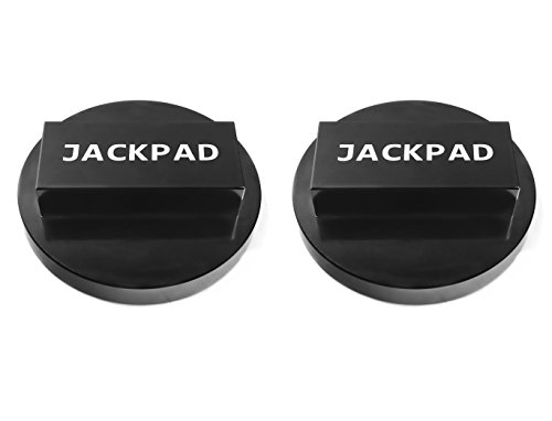Jack Pad Adapter Anodized Black Replacement for B-M-W 135 335 535 E82 E88 E46 E90 E91 E92 E93 E38 E39 E60 E61 E63 E64 E65 E66 E70 E71 E89 X5 X6 X3 1M M3 M5 M6 F01 F02 F30 F10,Mini(2 pcs)