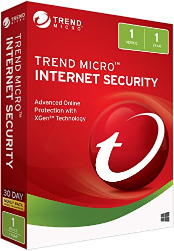 Trend Micro Internet Security 2018 1 User [Key Card]