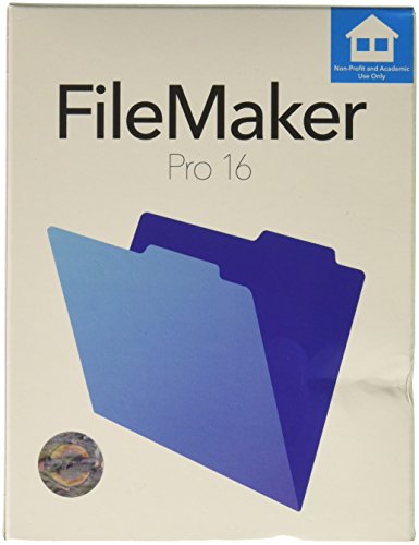 FileMaker Pro 16 Education Mac/Win Retail Box V16