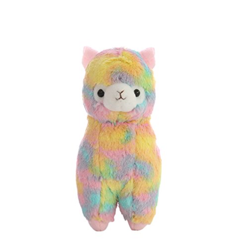 Cuddly Soft Stuffed Toy 7 ” Llama Rainbow Alpaca Doll Lamb Stuffed Animal Toys Kids’ Plush Pillow Cushion Fiesta Toy Graduation Valentine’s Day Birthday Xmas Christmas Best Gifts