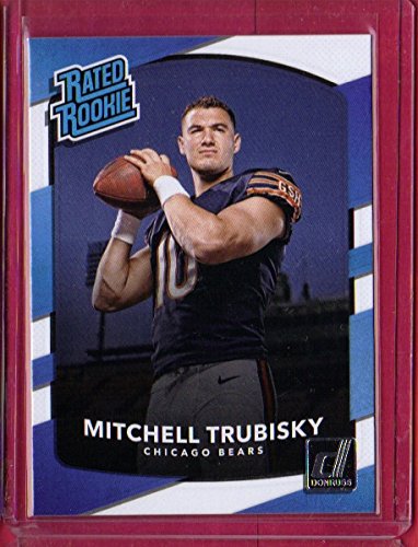 2017 Donruss #328 Mitchell Trubisky RR RC – Rookie Year – Chicago Bears