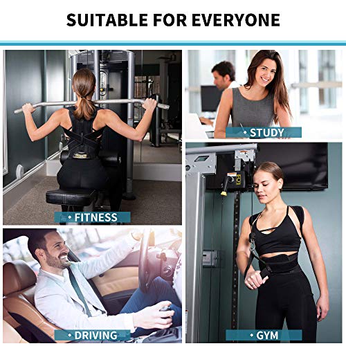 Back Support Belts Posture Corrector Back Brace Improves Posture and Provides For Lower and Upper Back Pain Men and Women (L) | The Storepaperoomates Retail Market - Fast Affordable Shopping