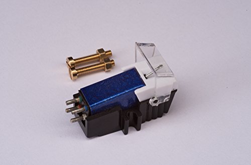 Cartridge and Stylus, needle with mounting bolts for Technics SLD3, SLD303, SLD33, SLD3K, SLD5, SLQ2, SLB303, SLH302, SL1000, SL1100, SL120, SL1650, SL1900, SL1950, SL2000, SL3310