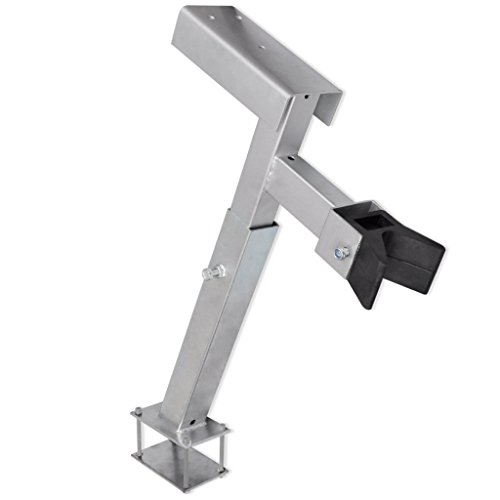 Festnight Adjustable Boat Trailer Winch Stand with a Capacity of 1100-2200 pounds