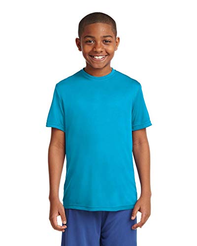 Sport-Tek YST350 Youth Competitor Tee, Atomic Blue, X-Large