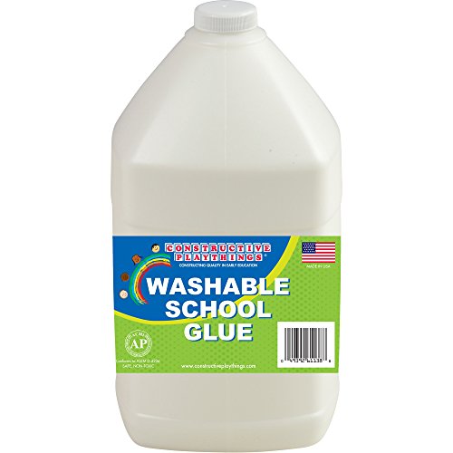 Constructive Playthings CP-128 gal Washable School Glue, Grade: Kindergarten to 3, Age: 5.85″ Height, 10.9″ Wide, 5.8″ Length