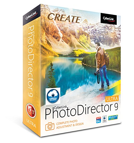 Cyberlink PhotoDirector 9 Ultra: Complete Photo Editor For Travel, Landscapes and Portraits
