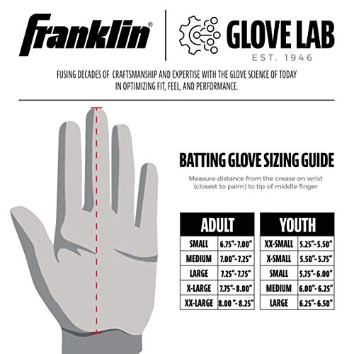 Franklin Sports MLB Digitek Baseball Batting Gloves – White/Navy/Red Digi – Adult X-Large | The Storepaperoomates Retail Market - Fast Affordable Shopping