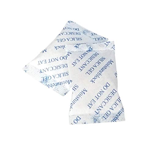 SHIELDPRO Silica Gel Desiccant 10 Gram – No Shelf-Life – Foil-Packed Moisture Absorbers Dehumidifiers (100) | The Storepaperoomates Retail Market - Fast Affordable Shopping