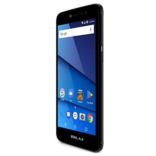 BLU S750P Black Studio Pro X8 HD – 5.0″ HD Smartphone with Dual Main Cameras, 8GB +1GB RAM, Black
