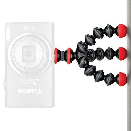 JOBY GorillaPod Magnetic Mini: A Portable, Compact Tripod with Magnetic Feet for Smartphones, Action Cameras or Point & Shoot Cameras up to 325 Grams