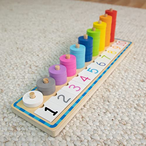 Fat Brain Toys Counting Stacker – Count and Sort Stacking Tower Baby Toys & Gifts for Babies | The Storepaperoomates Retail Market - Fast Affordable Shopping