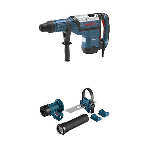 Bosch RH850VC 120-Volt 1-7/8″ SDS-max Rotary Hammer with HDC300 SDS-Max and Spline Hammer Dust Collection Attachment