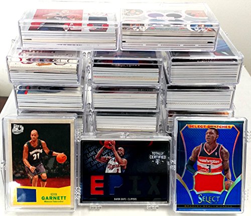 NBA National Basketball Association Cards Lot Of 10 With Each Card A Game Used Relic Card Or Autograph In Every Box