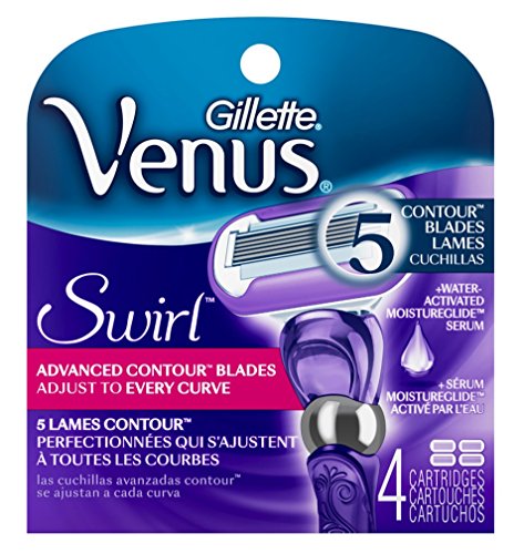 Gillette Venus Womens Swirl 4-Cartridges