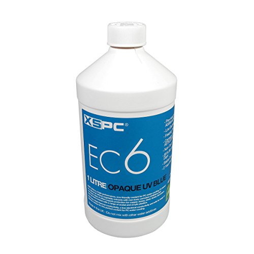 XSPC EC6 1000 ml Premix Opaque Water Cooling Coolant – Blue