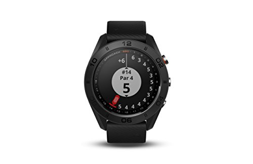Garmin Approach S60, Premium GPS Golf Watch with Touchscreen Display and Full Color CourseView Mapping, Black w/ Silicone Band | The Storepaperoomates Retail Market - Fast Affordable Shopping