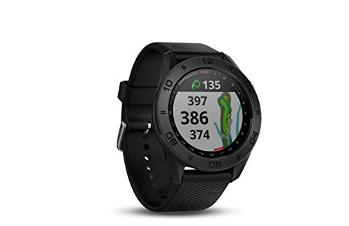 Garmin Approach S60, Premium GPS Golf Watch with Touchscreen Display and Full Color CourseView Mapping, Black w/ Silicone Band | The Storepaperoomates Retail Market - Fast Affordable Shopping