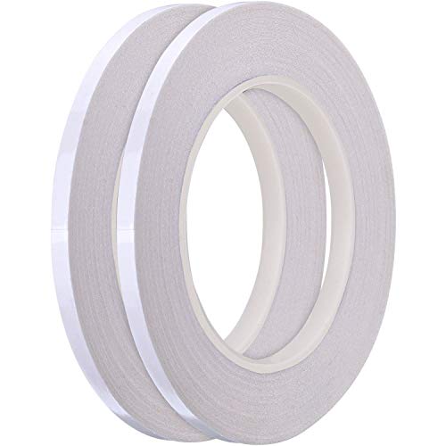 Hotop 1/4 Inch Quilting Sewing Tape Wash Away Tape, Each 22 Yard (2 Rolls)