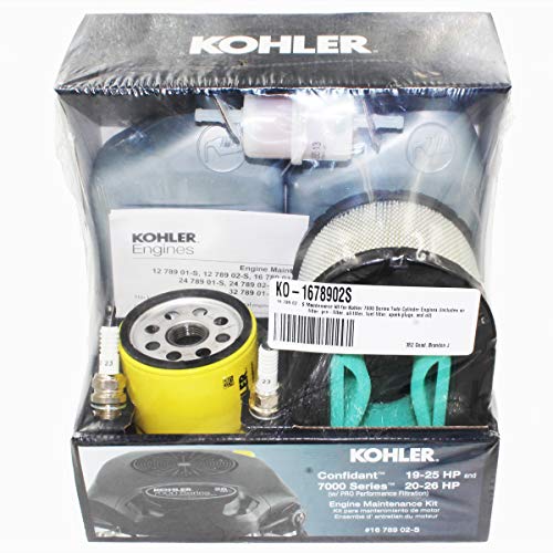 Kohler 16-789-02-S Kohler Confidant LPAC/7000 Series Engine Tune-Up Kit w/Pro Filter Genuine Original Equipment Manufacturer (OEM) Part