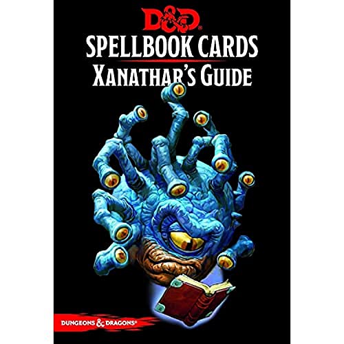 Dungeons & Dragons – Spellbook Cards: Xanathar’s Guide to Everything (95 cards)for168 months to 1188 months