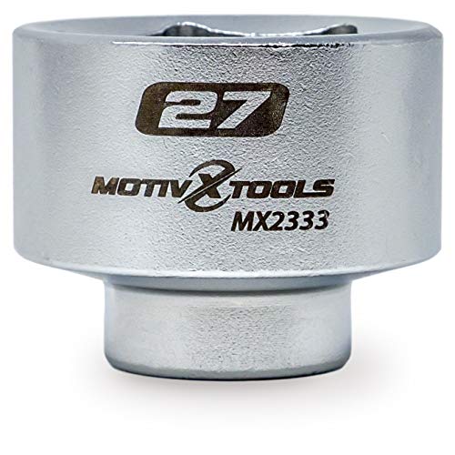 Motivx Tools 27mm Low Profile Oil and Fuel Filter Socket