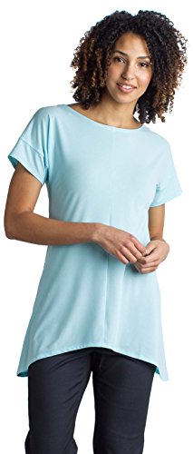 ExOfficio Women’s Wanderlux Crossback Casual Short-Sleeve Shirt, Icelandic, Medium | The Storepaperoomates Retail Market - Fast Affordable Shopping