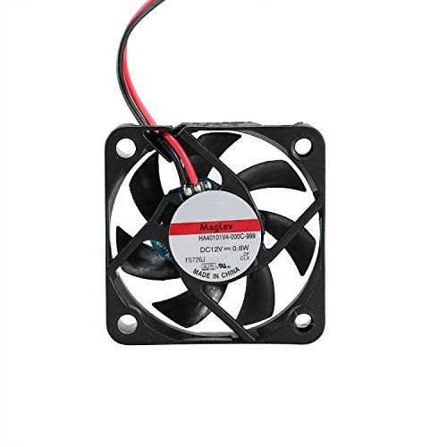 Avanexpress 40x10mm Fan, Replacement for MagLev HA40101V4-000C-C99 4010 Cooling Fan, 2Pins 2Wires 40x40x10mm(12V, 0.8W)