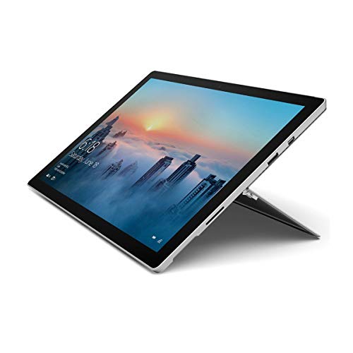 Microsoft 12.3in Surface Pro 4 Multi-Touch Tablet (128GB, 4GB, Core M3, Windows 10, Silver) (Surface) (Renewed)