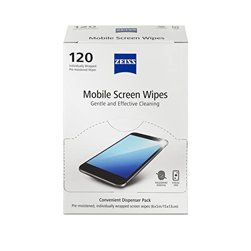 ZEISS Mobile screen wipes 120ct Box