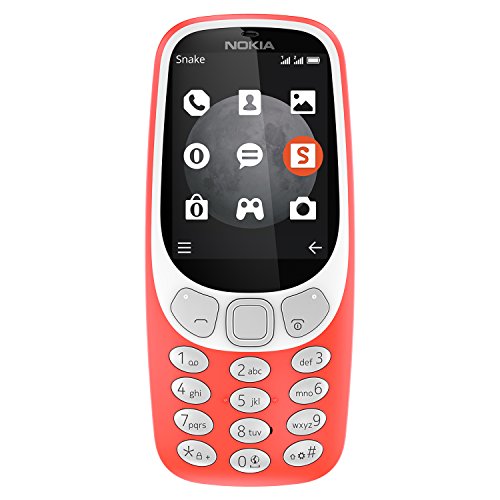 Nokia 3310 TA-1036 Unlocked GSM 3G (At&T Tmobile Metro PCS Mint Latin Caribbean) – Warm Red