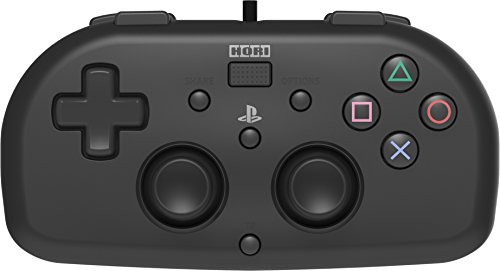 Wired Mini Gamepad for Kids – PlayStation 4 Controller – Officially Licensed (Black)