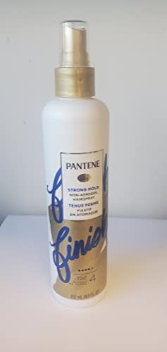 Pantene Pro-V Style Series – Non-Aerosol Hairspray – Extra Strong Hold (4) – Net Wt. 8.5 FL OZ (252 mL) Per Bottle – Pack of 2 Bottles