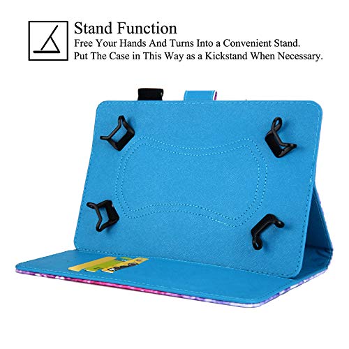 Universal Case for 7.0 Inch Tablet, Artyond Multi-Angle Viewing Stand with Card Slots Case for 6.8 inch Kindle Paperwhite 2021/Kindle Fire 7 2015-2022/Fire HDX7 and More 7 inch Tablet, Snow Leopard | The Storepaperoomates Retail Market - Fast Affordable Shopping