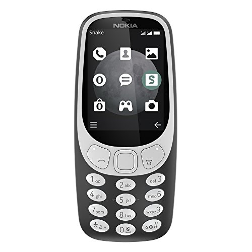Nokia 3310 TA-1036 Unlocked GSM 3G Android Phone – Charcoal
