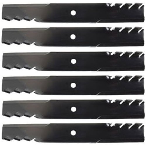 (6 Pack) Aftermarket Premium Replacement XHT Lawn Mower Mulching Deck Blade fits Toro 110-0418 | 16-1/2″ x 2-1/2″ / 5/8″ Hole