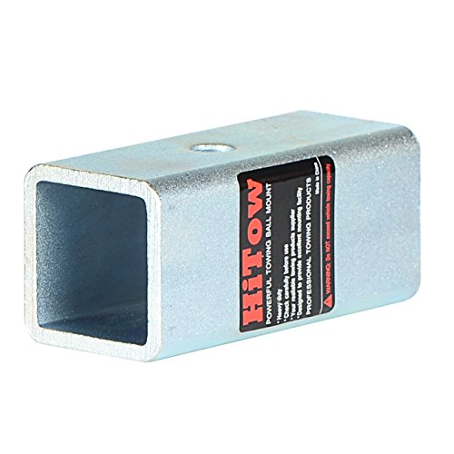 HITOWMFG Trailer Hitch Receiver Adapter Reducer Sleeve 2-1/2″ to 2″