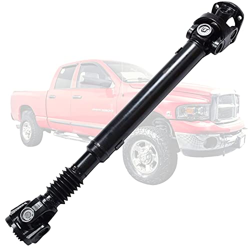 Front Drive Shaft Prop Shaft Driveshaft Assembly HD Compatible with 2003-2013 Ram 2500 3500 Diesel Replaces OE# 52123326AB