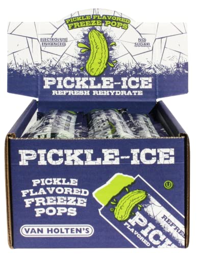 Van Holten’s Pickles – Pickle-Ice Freeze Pops – 24 Pack
