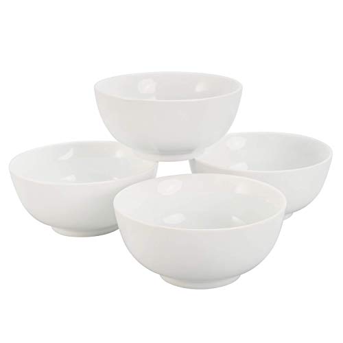 BIA Cordon Bleu Porcelain Epoch Soup Bowl Sets, Set of 4, White