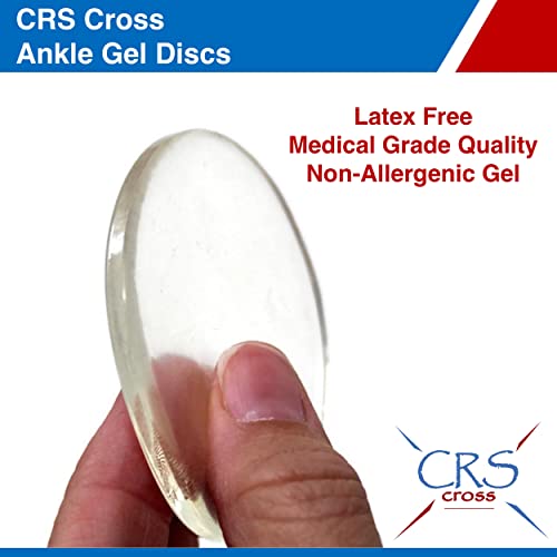 CRS Cross Ankle Gel Discs – 2 1/2 inch Ankle Gel Pads. Cushion and Protection for Ice Skating, Hockey, Roller skating, Inline, Hiking, Riding, and Ski Boots. | The Storepaperoomates Retail Market - Fast Affordable Shopping