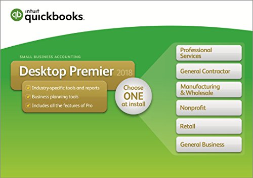 QuickBooks Desktop Premier 2018 3-User