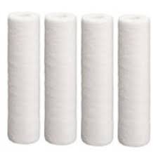Compatible for Neo-Pure MB-25098-05 Polypropylene Sediment Depth Filter with 5 Micron, 9 7/8″, White 4 Pack by CFS