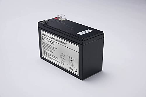 APC UPS Replacement Battery, BATT110-1207, for APC UPS BE550G, Generic for APCRBC110
