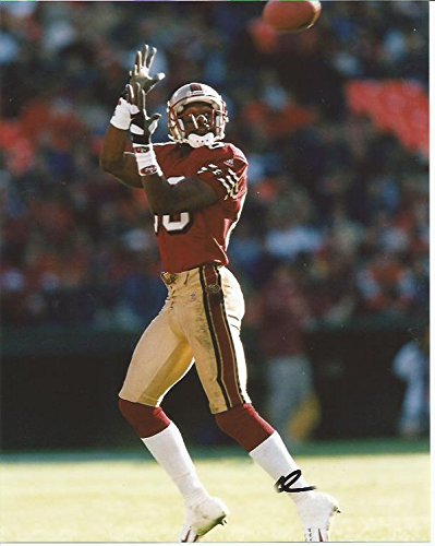 Jerry Rice San Francisco 49ers catching football 8×10 inch Photo