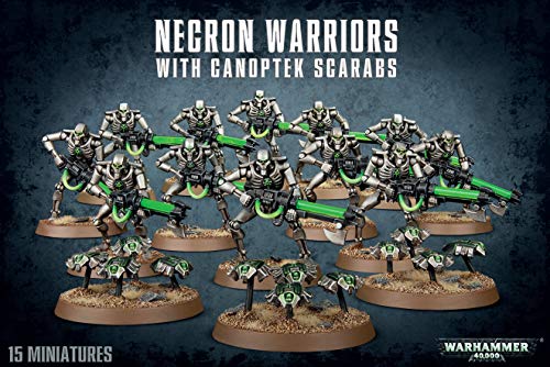 Necron Warriors with Canoptek Scarabs Warhammer 40,000