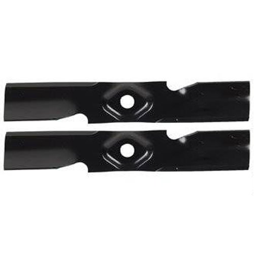 (2 Pack) Aftermarket Premium Replacement XHT Lawn Mower Notched Deck Blade fits Toro 107319603 | 16-1/2″ x 2-1/2″ / 5/8″ Hole
