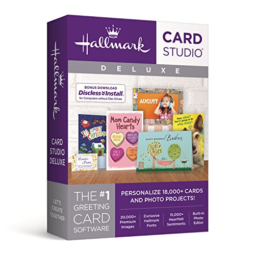 Nova Development US Hallmark Card Studio Deluxe 2018 – Old Version