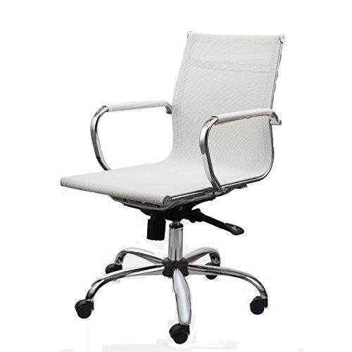 Winport Furniture Mesh 7712 Office Conference & Desk Chair Single Stack White