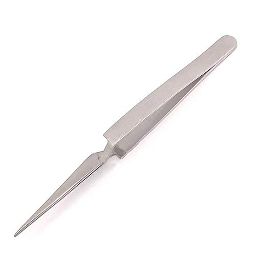 AAPROTOOLS Stainless Steel Eyelash Extension Tweezers X Type FINE Point 4.5″ A+ Quality
